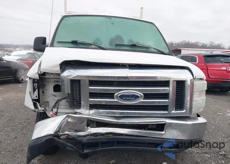 2013 Ford E-150 Commercial z USA, uszkodzony, nr VIN 1FTNE1EW1DDA21867